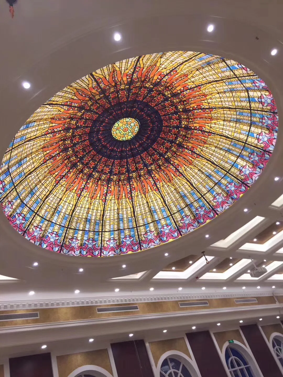 Reverse Printed Dome Stretch Ceiling Mohali